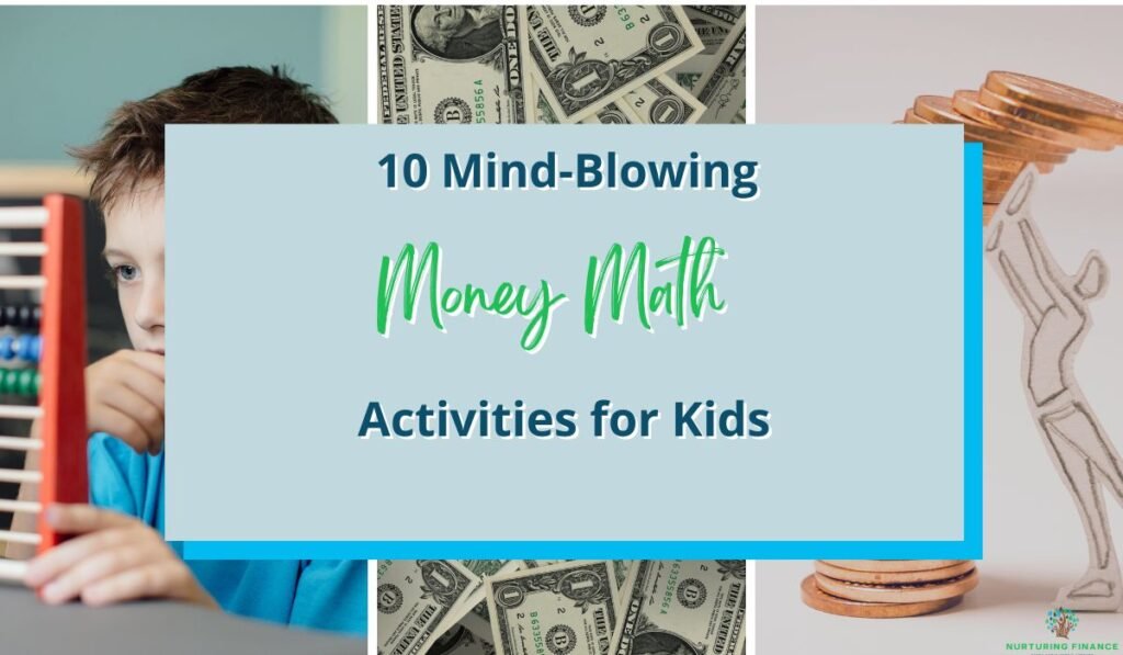 money math activities for kids