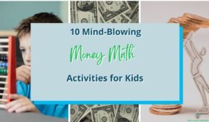 money math activities for kids